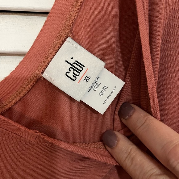 Cabi XL Taper tee. Spring cotton. - Picture 2 of 4